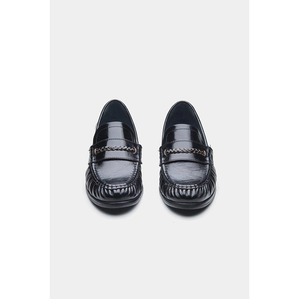Oroh Women Black Fernanda Loafers