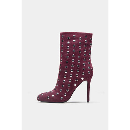 Oroh Women Maroon Eliana Casual Boots