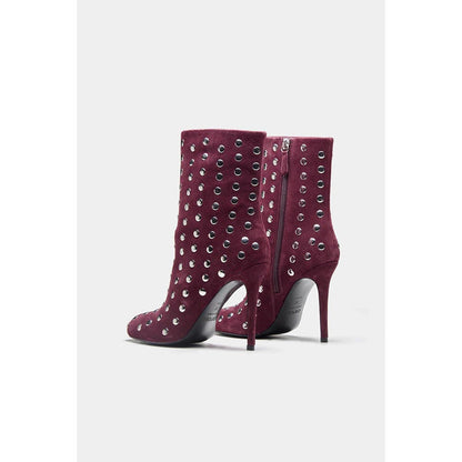 Oroh Women Maroon Eliana Casual Boots