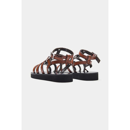 Oroh Women Brown Xiomara Sandals