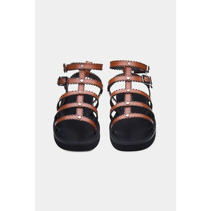 Oroh Women Brown Xiomara Sandals