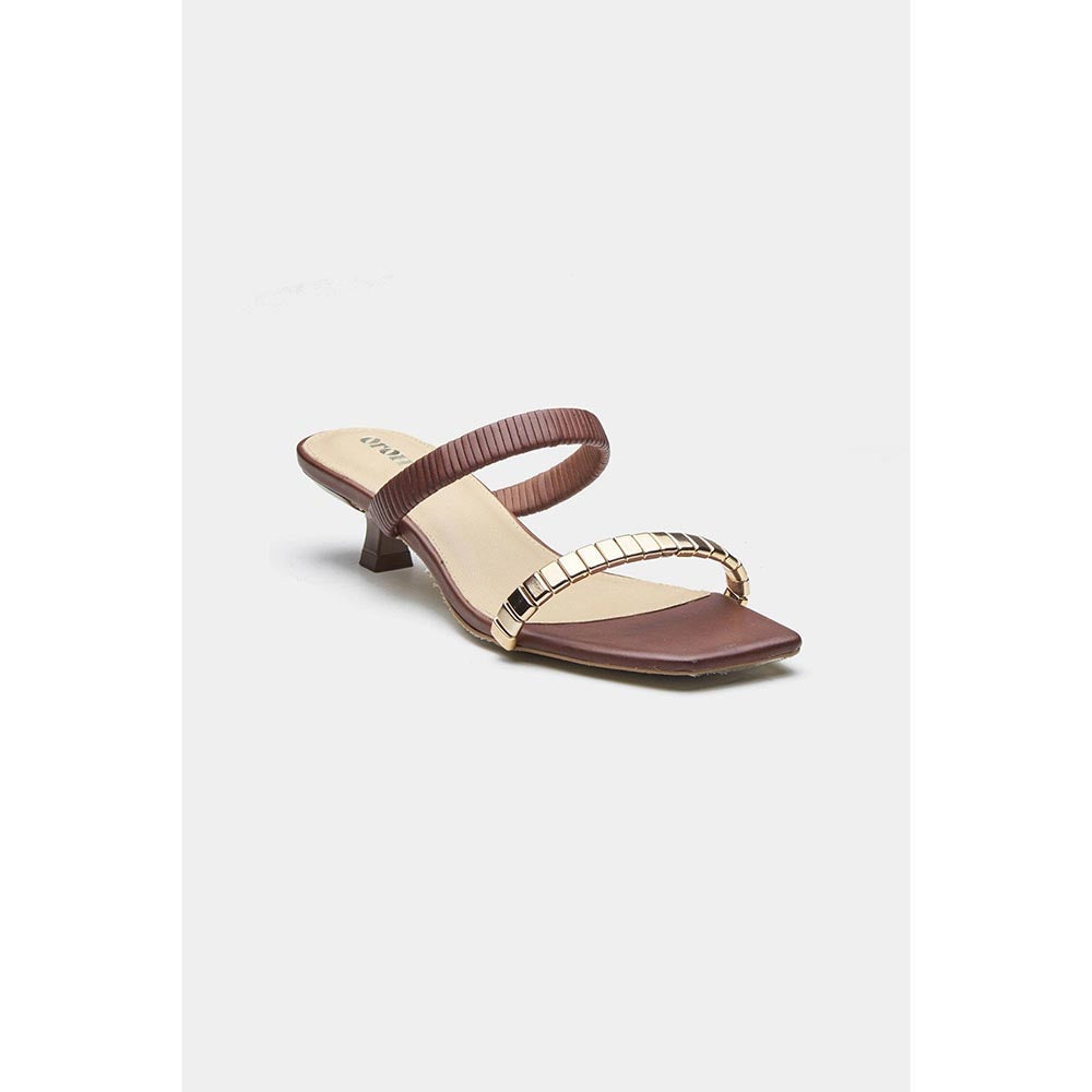 Oroh Women Brown Maya Sandal Heels