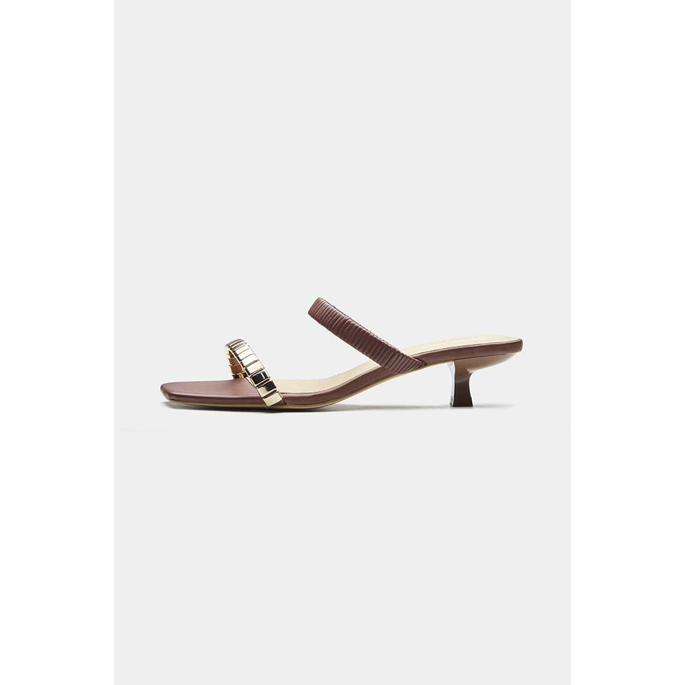 Oroh Women Brown Maya Sandal Heels
