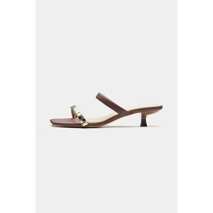 Oroh Women Brown Maya Sandal Heels