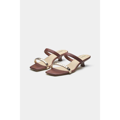 Oroh Women Brown Maya Sandal Heels
