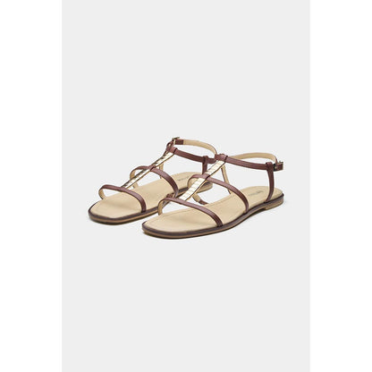 Oroh Women Brown Valentina Sandals