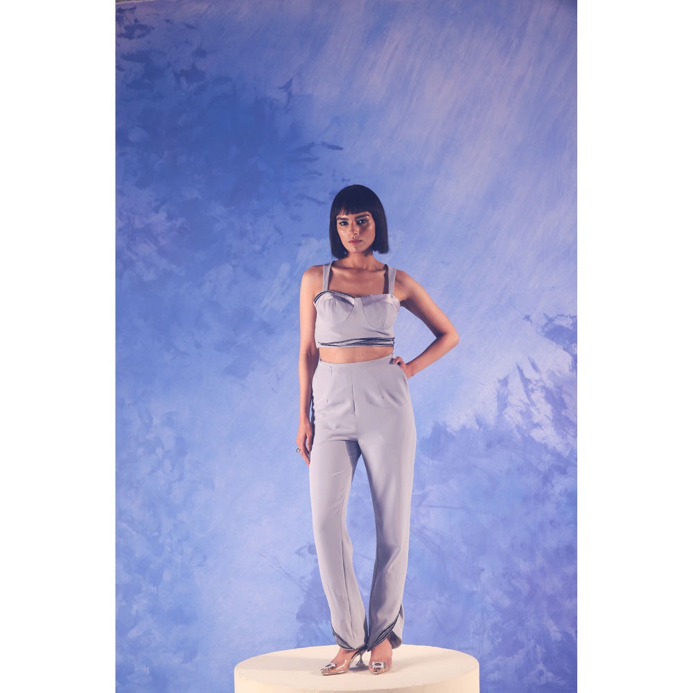 Orthodox Purple Rose Quartz Crop Top