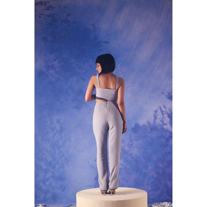 Orthodox Purple Rose Quartz Crop Top