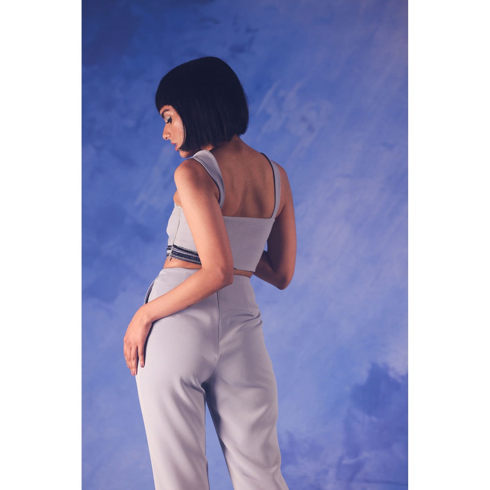 Orthodox Purple Rose Quartz Crop Top