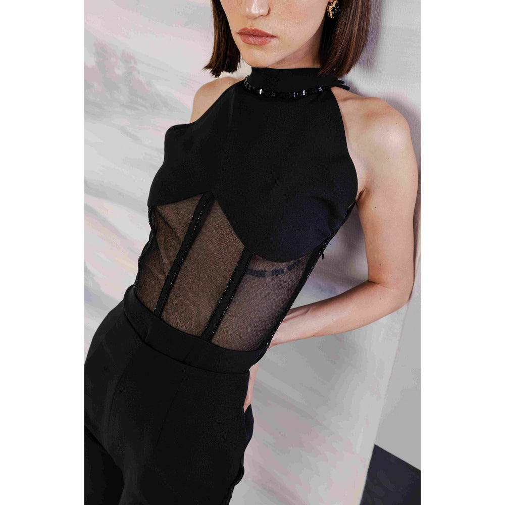 Orthodox Black Bold Bodysuit