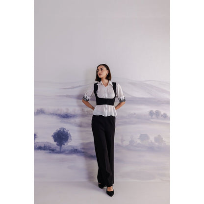 Orthodox Latin-Some Black Vest Jacket