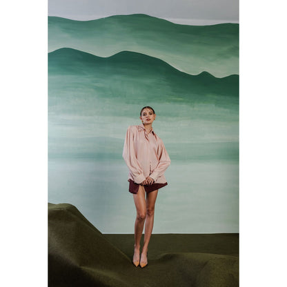 Orthodox Peach Versatile Sophisticated Shirt