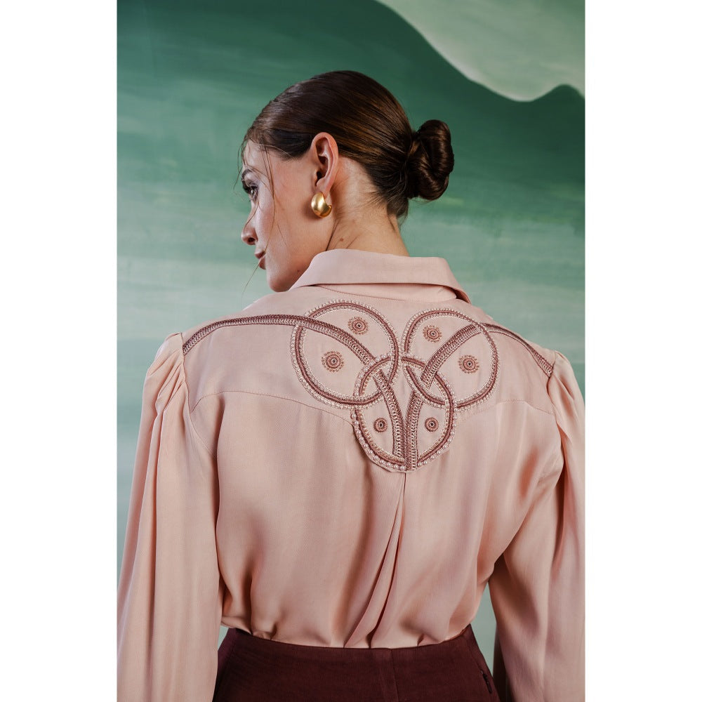 Orthodox Peach Versatile Sophisticated Shirt