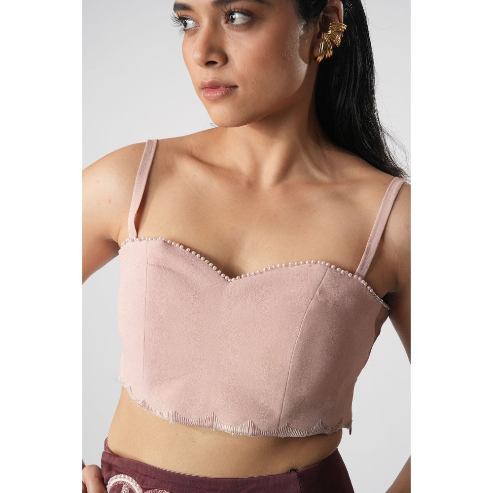 Orthodox Peach Crop Top