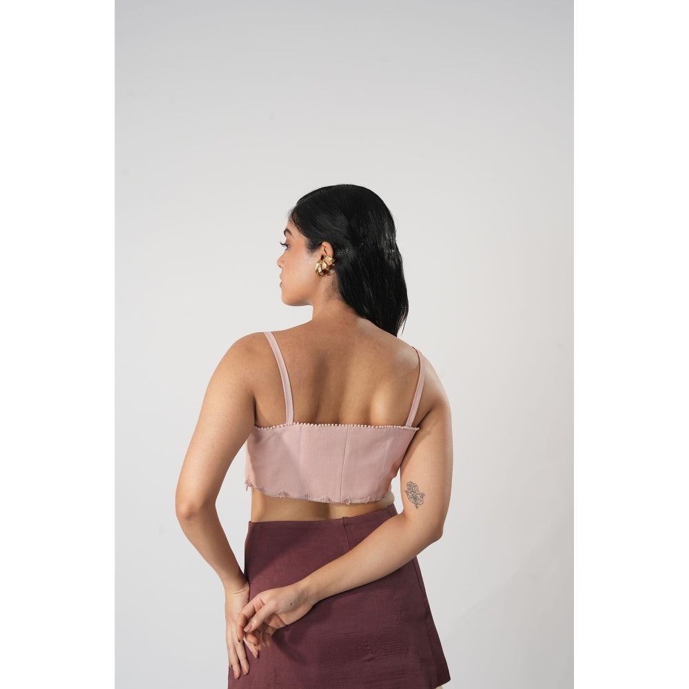 Orthodox Peach Crop Top