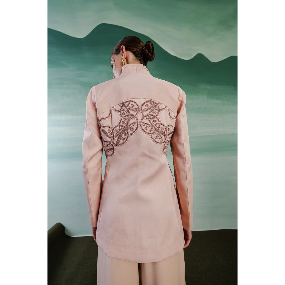 Orthodox Peach Trinitarian Accent Blazer