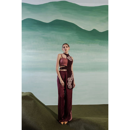Orthodox Burgundy Timeless Aurelian Trousers