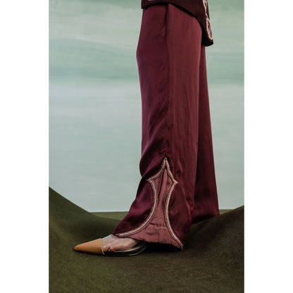 Orthodox Burgundy Timeless Aurelian Trousers