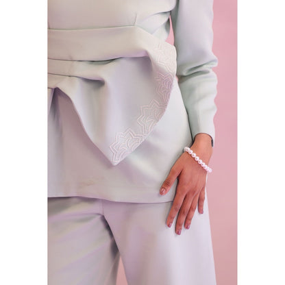 Orthodox Blue Floral Crest Blazer