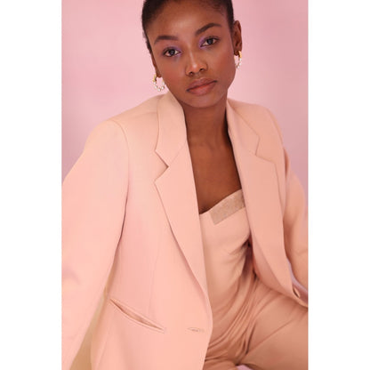 Orthodox Peach Arboreal Elegance Blazer