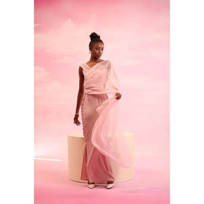 Orthodox Pink Sylvan Drift Fusion Dress