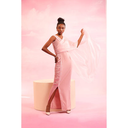 Orthodox Pink Sylvan Drift Fusion Dress