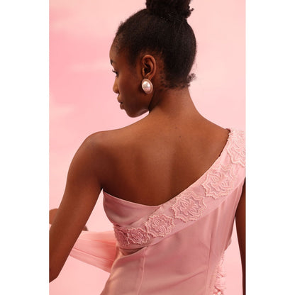 Orthodox Pink Sylvan Drift Fusion Dress