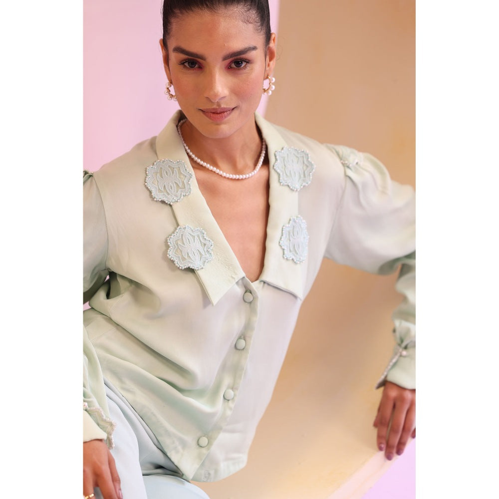 Orthodox Green Floral Reverie Chelsea Shirt