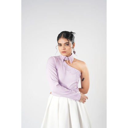 Orthodox Lavender One Shoulder Bodysuit