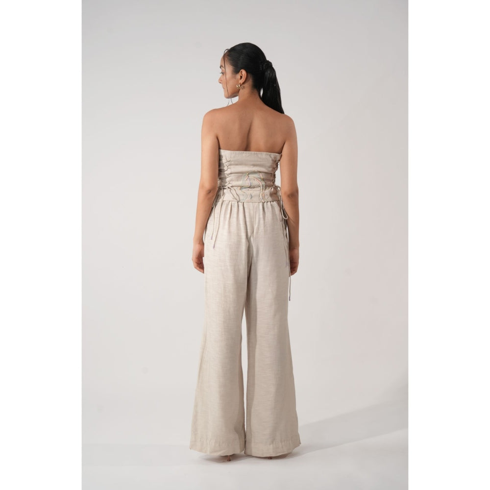 Orthodox Potnia Corset Beige Top