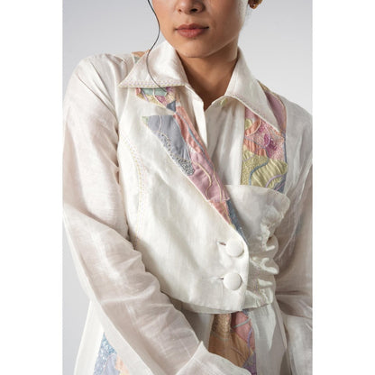 Orthodox Aurora Asymmetrical Bustier Crop Top