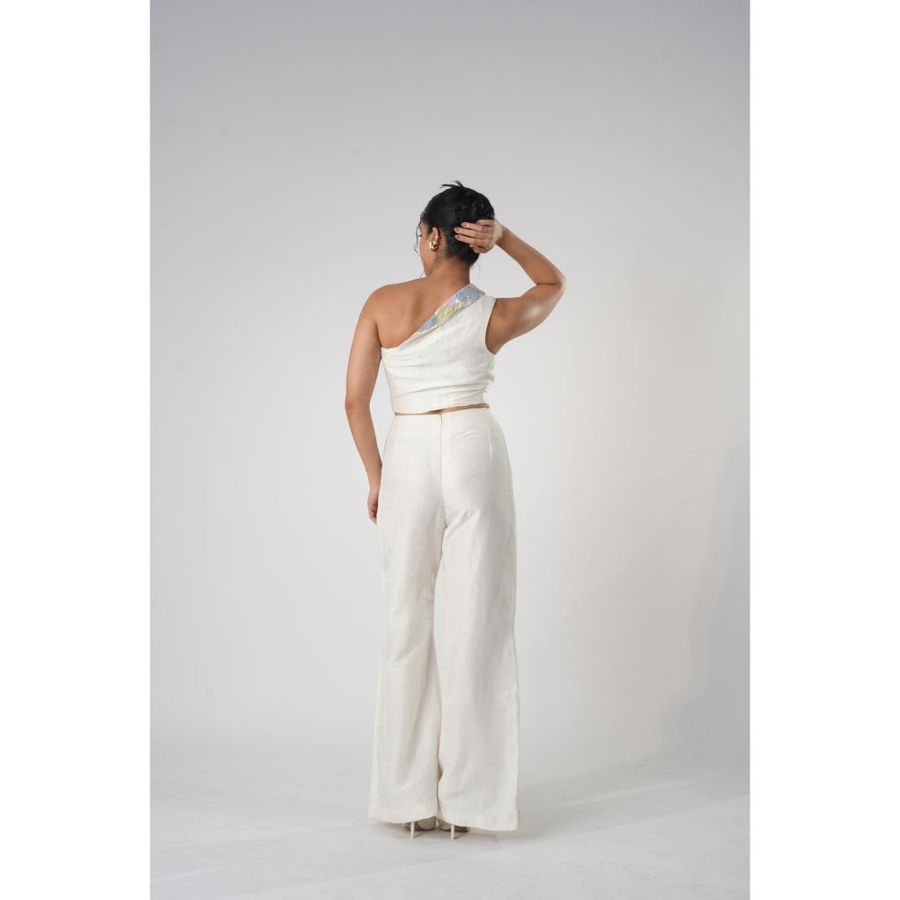 Orthodox Aurora Asymmetrical Bustier Crop Top