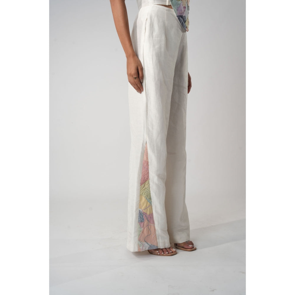 Orthodox Elegant Whisper Embroidered Pant