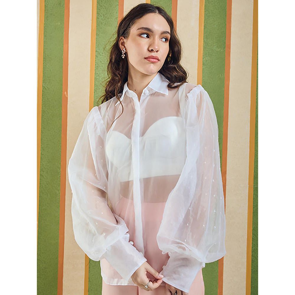 Orthodox Pantheon Sheer White Shirt