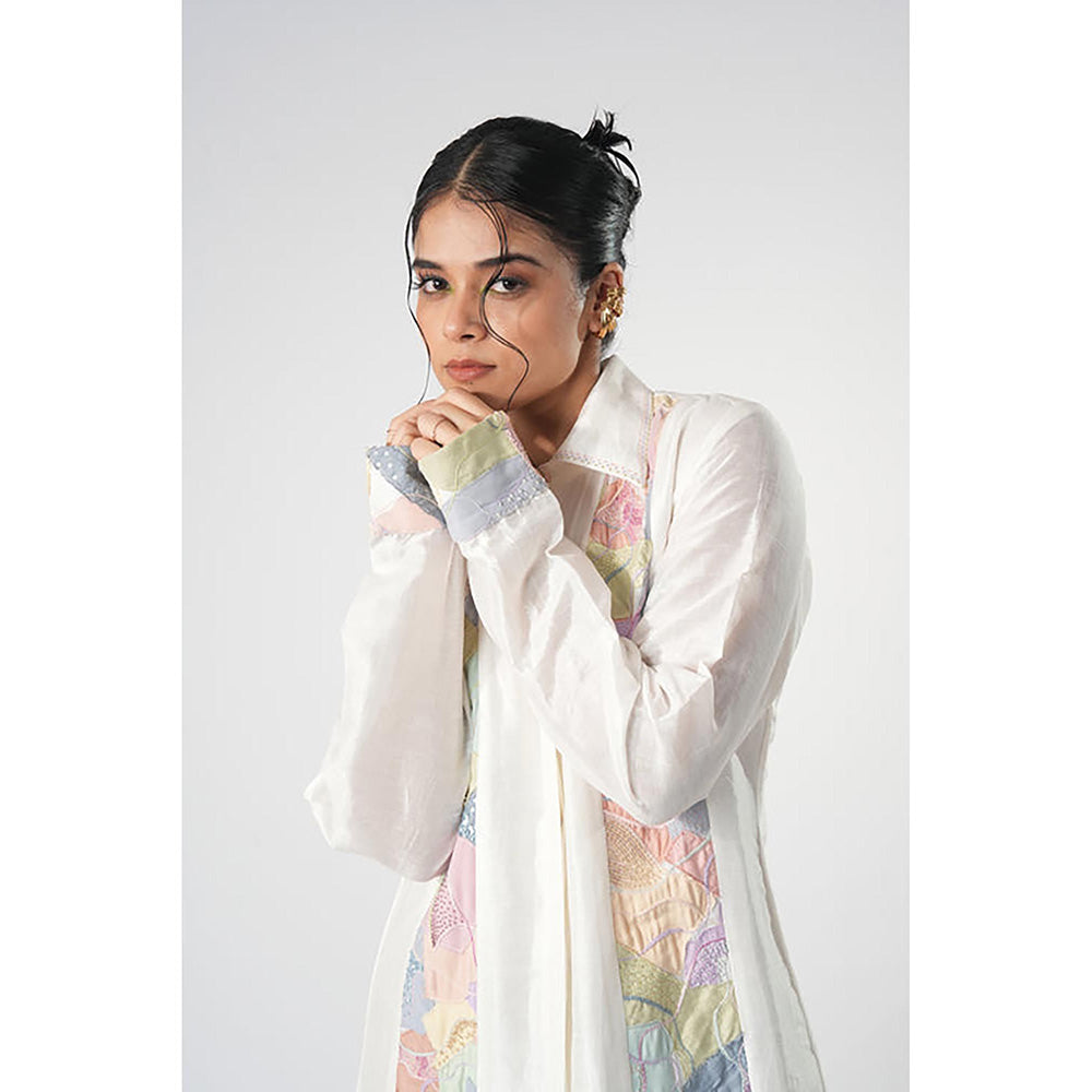 Orthodox Ethereal Elegance Collared Midi Dress