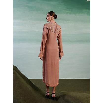 Orthodox A-Line Side Slits Midi Dress