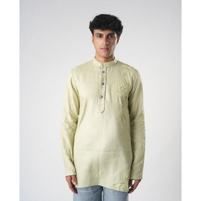Orthodox Aarify Short Green Kurta
