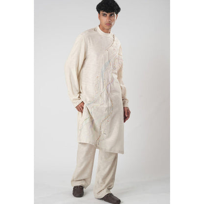 Orthodox Orchard Beige Kurta