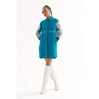 Our Love Turquoise Stella Dress