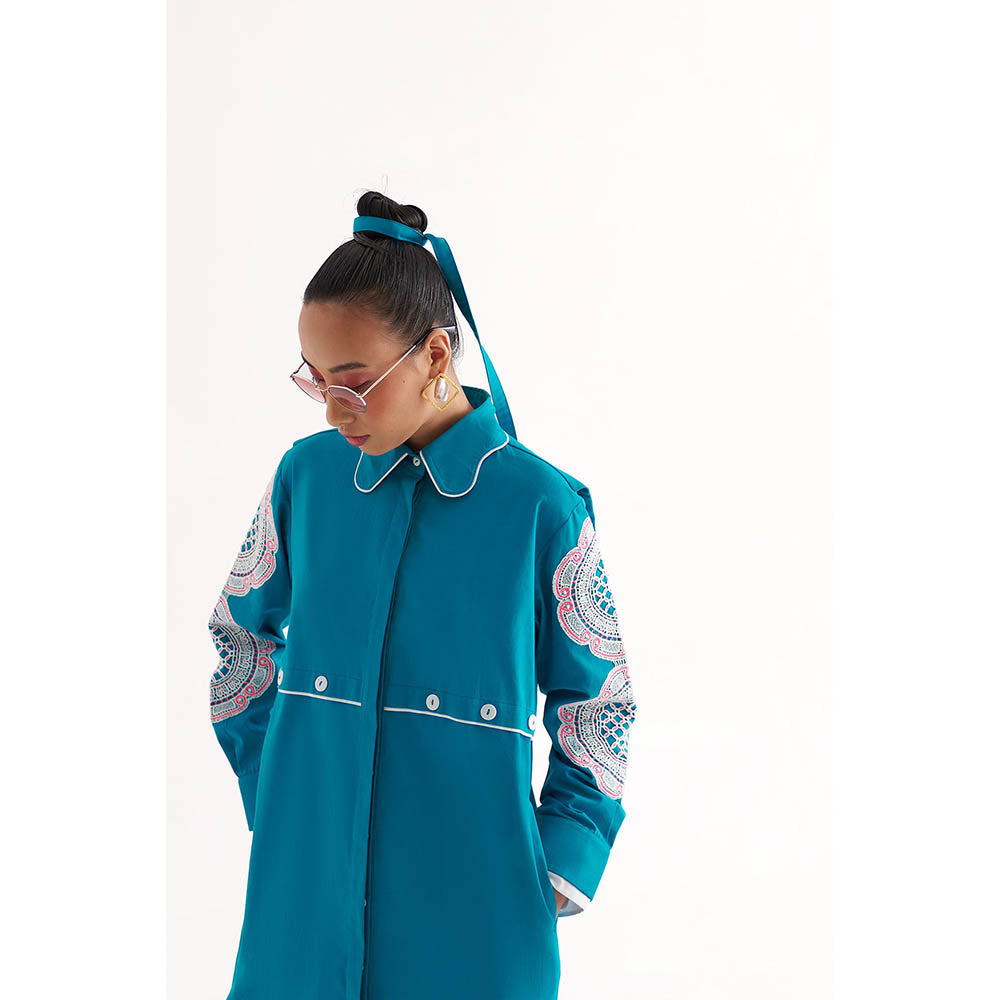 Our Love Turquoise Stella Dress