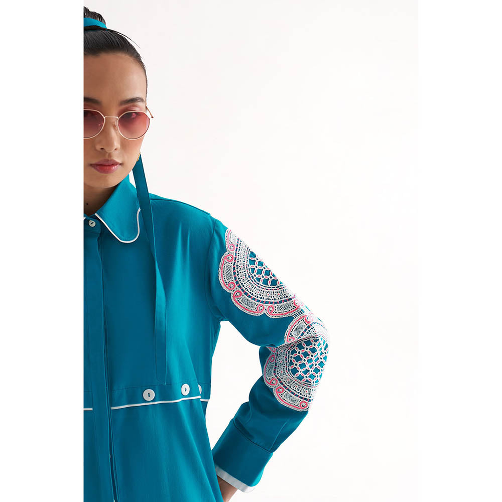 Our Love Turquoise Stella Dress