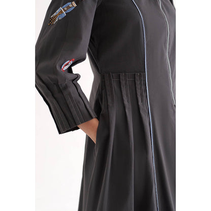 Our Love Grey Astro Dress