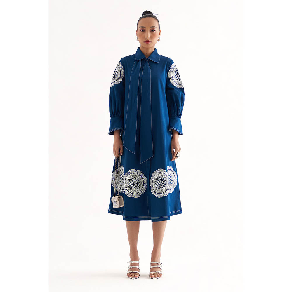 Our Love Blue Moonscape Dress