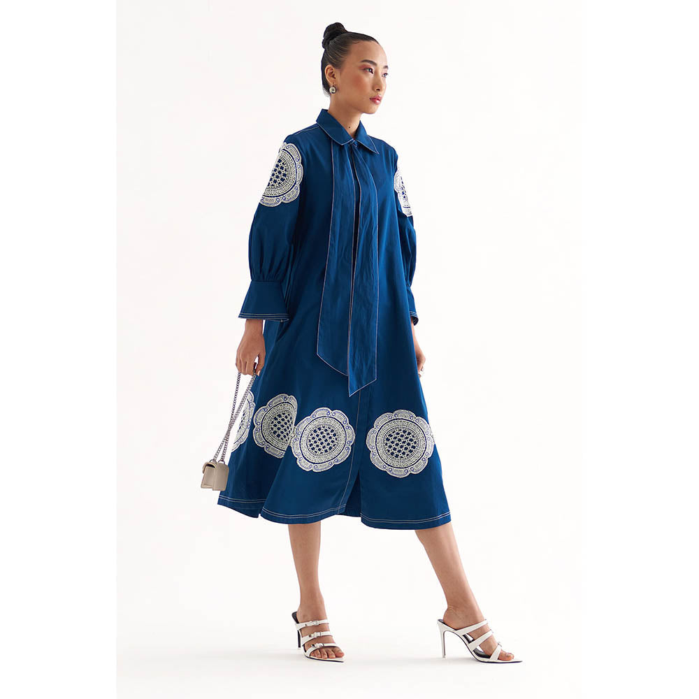 Our Love Blue Moonscape Dress