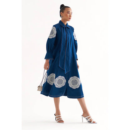 Our Love Blue Moonscape Dress