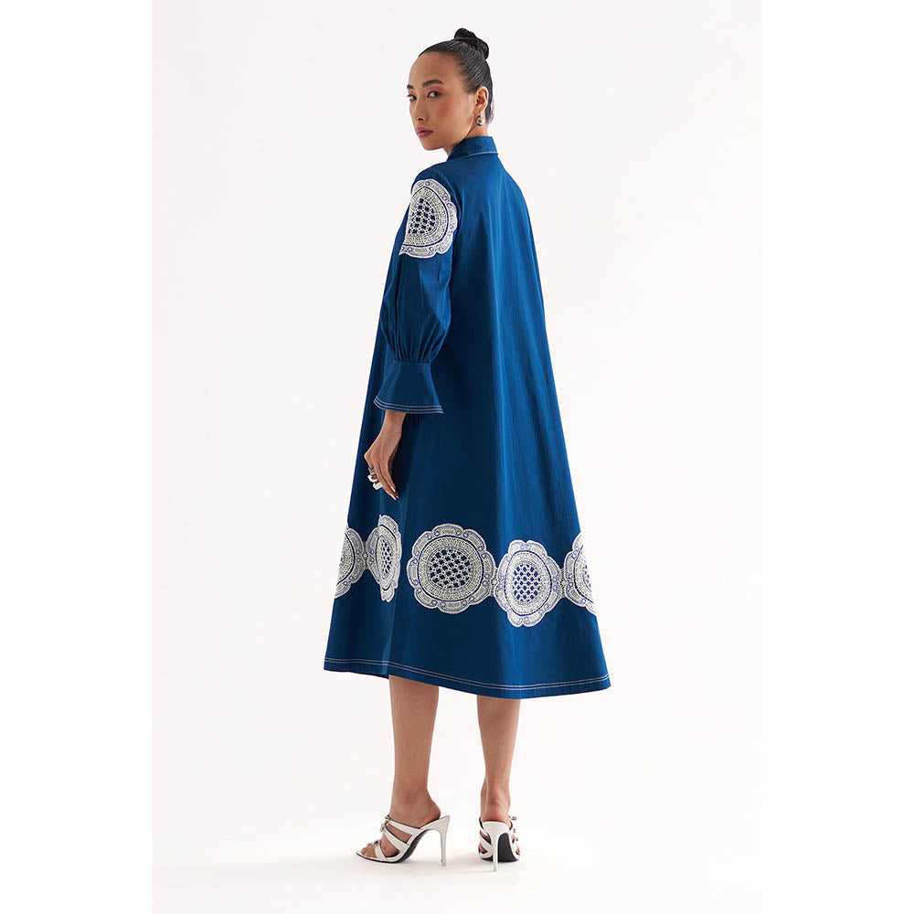 Our Love Blue Moonscape Dress