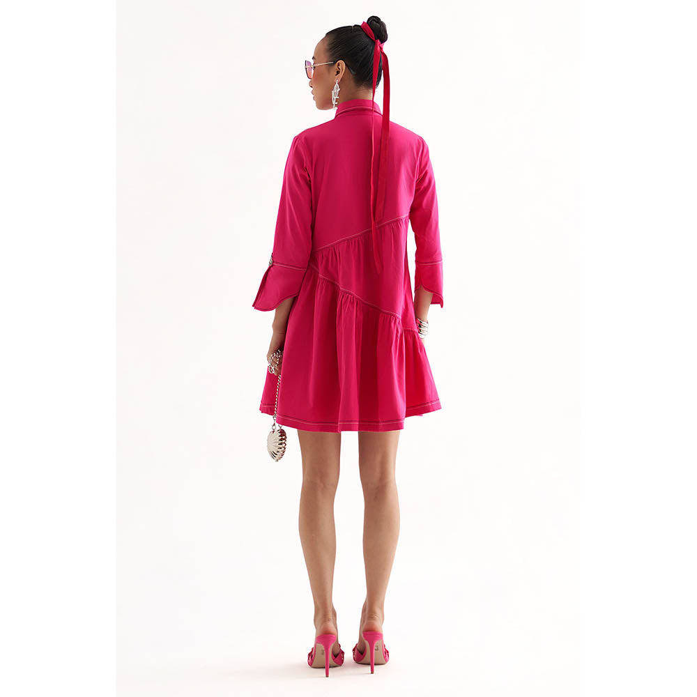 Our Love Pink Luna Dress