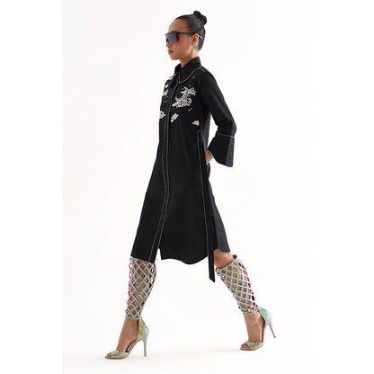 Our Love Black Halfmoon Dress (Set of 2)