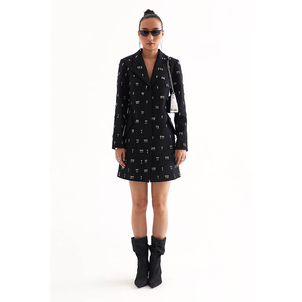 Our Love Black Dion Blazer Dress