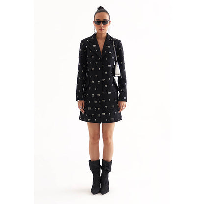 Our Love Black Dion Blazer Dress